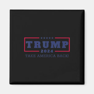 Trump Ta Amerika tillbaka 2024 Donald Trump 4:e av Magnet