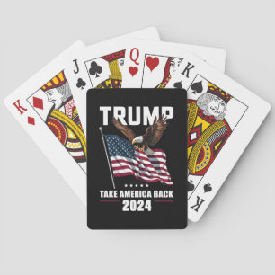 Trump Ta Amerika tillbaka amerikanska valet 2024 Casinokort