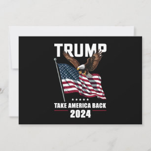 Trump Ta Amerika tillbaka amerikanska valet 2024 Inbjudningar