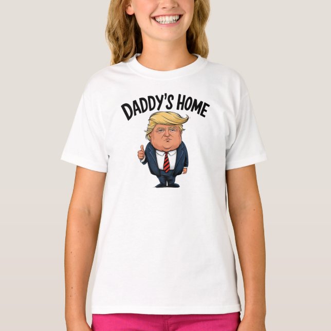 Trump Ta Amerika tillbaka Pappor hem T Shirt (Framsida)