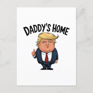 Trump Ta Amerika tillbaka Pappor hem Vykort