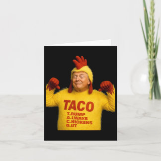 Trump Taco Trump Alltid Chickens Out Kort