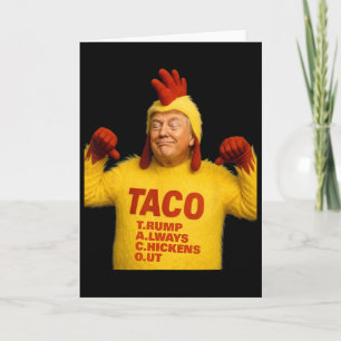 Trump Taco Trump Backar Alltid Ur Kort