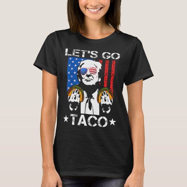 Trump Taco Trump Chickens Ut T Shirt (Framsida)