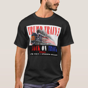 Trump Tåg 2024 - snabbare än en snabbpunkt T Shirt