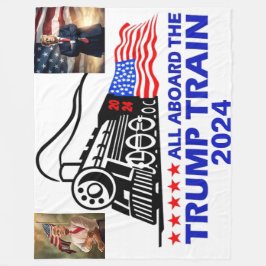 TRUMP TÅG 2 FLEECEFILT