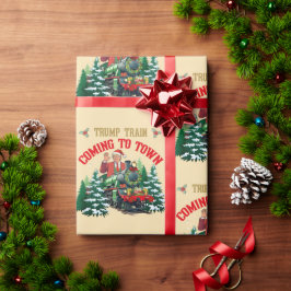 Trump Tåg som kommer till jul MAGA Presentpapper
