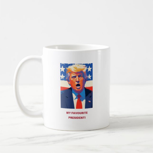 Trump Tal Revolution €"Memebekämpningen av Kaffemugg (Vänster)