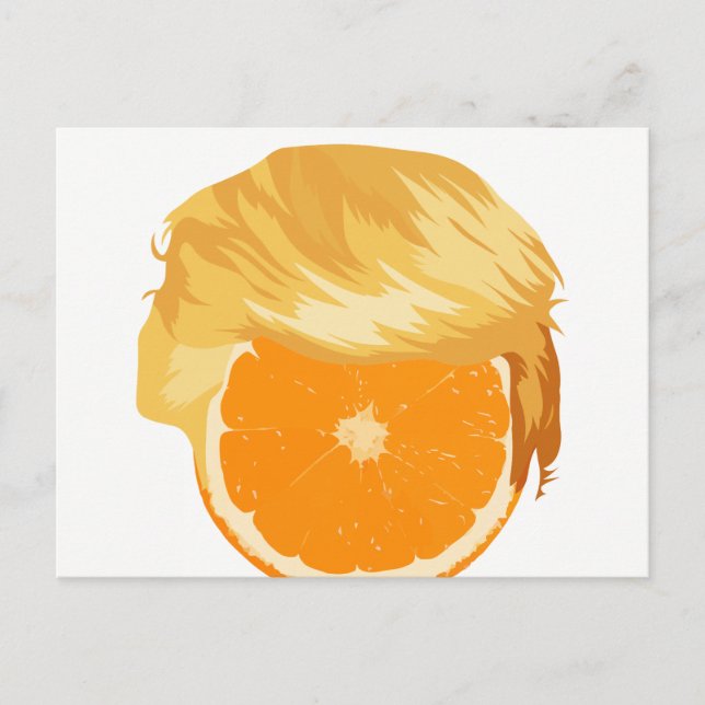 Trump Tangerine-vykort Vykort (Framsida)