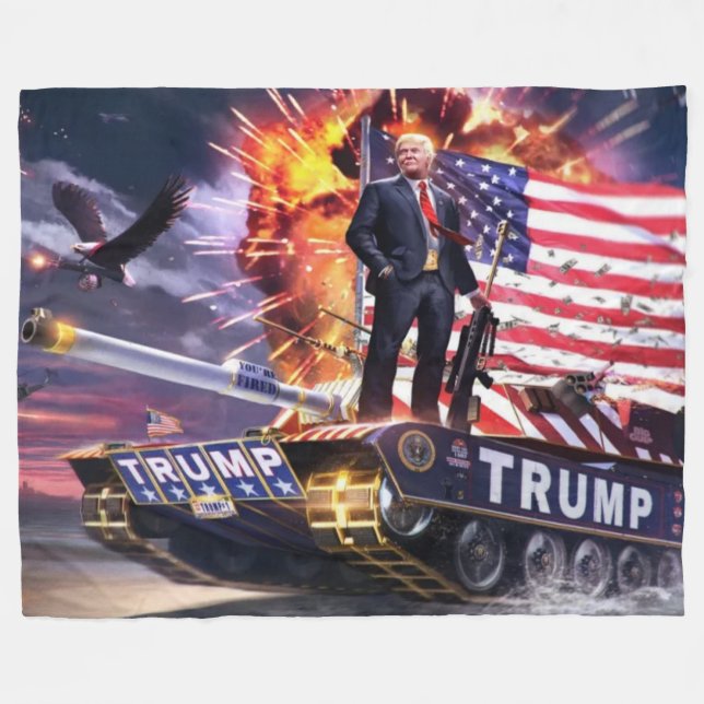 TRUMP-TANK FLEECEFILT (Framsidan (Horisontell))