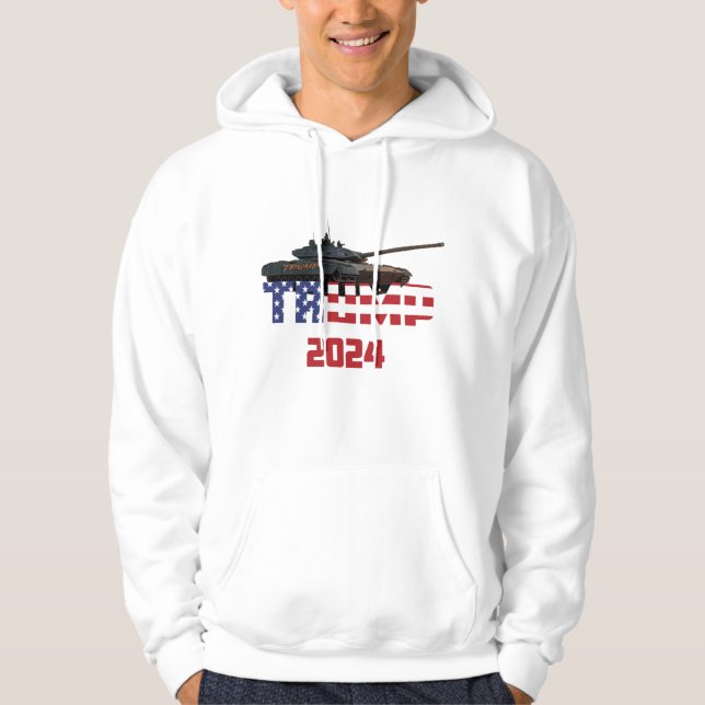 Trump Tank Hoodie (Framsida)