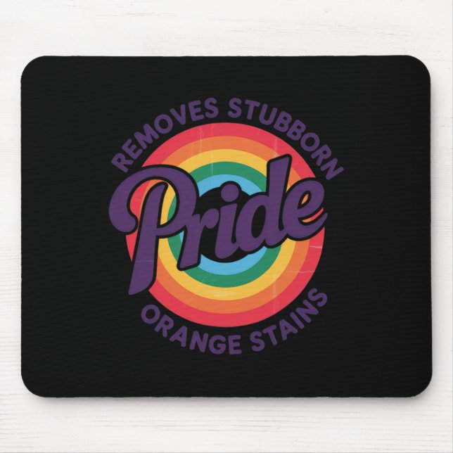 Trump tar bort envisa orange fläckar Pride Month L Musmatta (Framsidan)