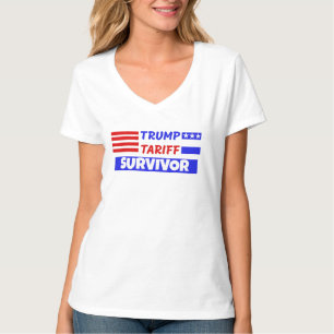 TRUMP TARIFF-ÖVERLEVOR T SHIRT
