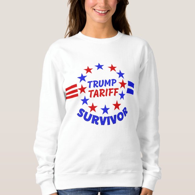 TRUMP TARIFF-ÖVERLEVOR T SHIRT (Framsida)