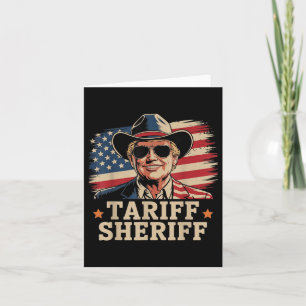 Trump Tarriffs Sheriff President Trump Tari Kort