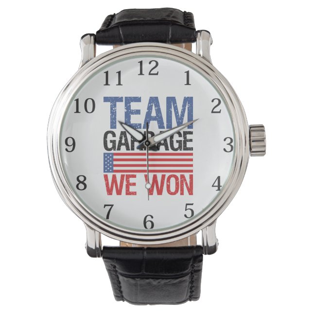Trump - Team Sopor we Won Armbandsur (Framsida)