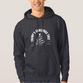 Trump-tema jul hoodie