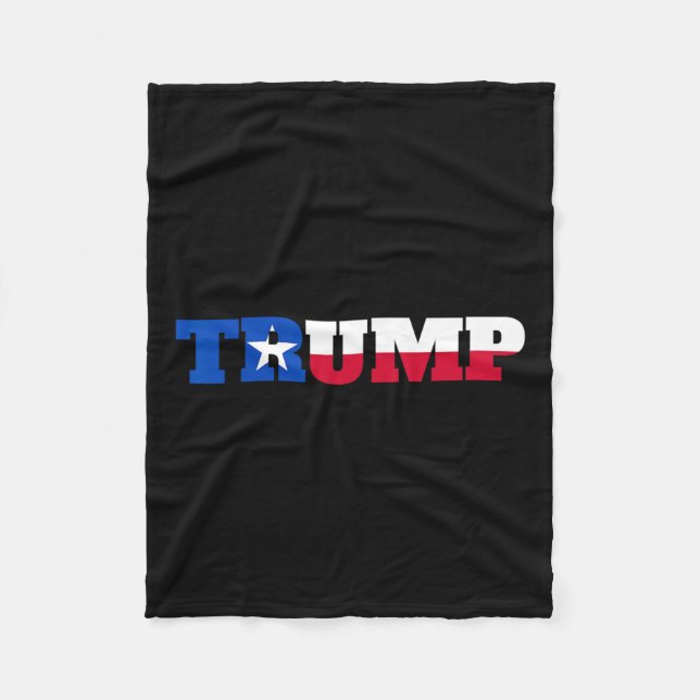 Trump-textilier för Trump Fleecefilt (Framsidan)