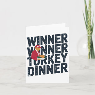 Trump Thanksgiving 2024 Vinnare Turkiet Dinne Kort