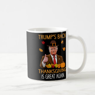 Trump Thanksgiving Kalkon Höst Tacksam Män Kaffemugg