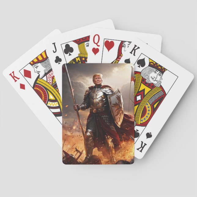 "Trump the American Guardian Play Cards" Casinokort (Baksidan)