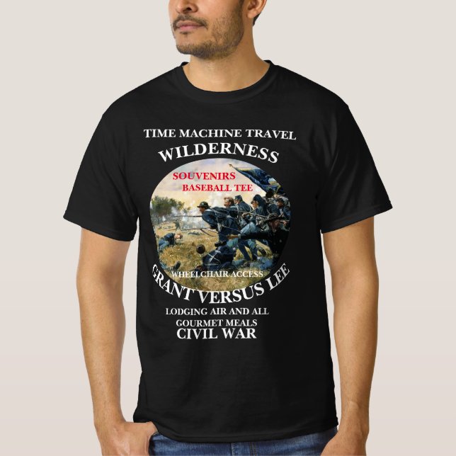 TRUMP TIDSMASKIN RESOR STRID VILDMARK T SHIRT (Framsida)