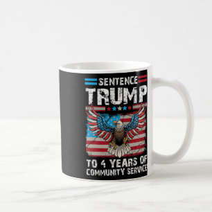 Trump till 4 års utveckling av gemenskapens tjänst kaffemugg