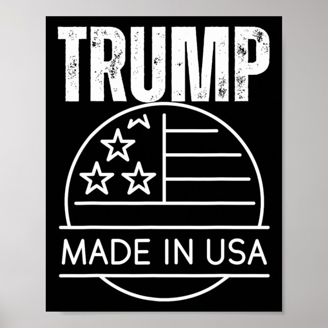 Trump Tillverkad I Usa  Poster (Framsidan)