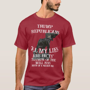 Trump Tjänarinna Apokalyps Väska Apokalyps Slang T Shirt