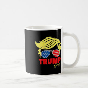 Trump tjej rödig tova Trump 2024 val amerikansk  Kaffemugg