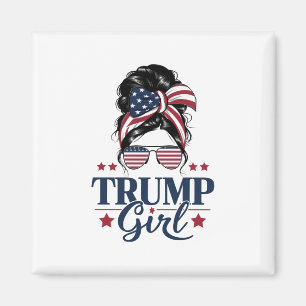 Trump tjej rödis Trump 2024 val amerikansk  Magnet
