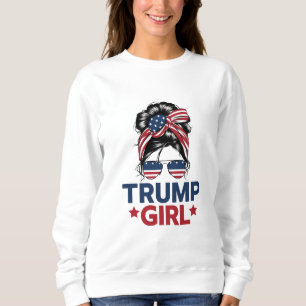 Trump tjej rödis Trump 2024 val amerikansk T Shirt