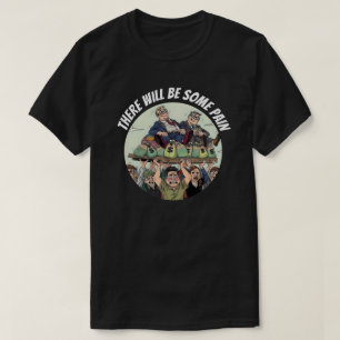 Trump Tjock Katt lite smärta T Shirt