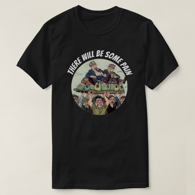 Trump Tjock Katt lite smärta T Shirt (Design framsida)