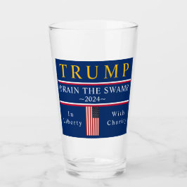 Trump Tömma Sumpens Tumbler Glaskopp
