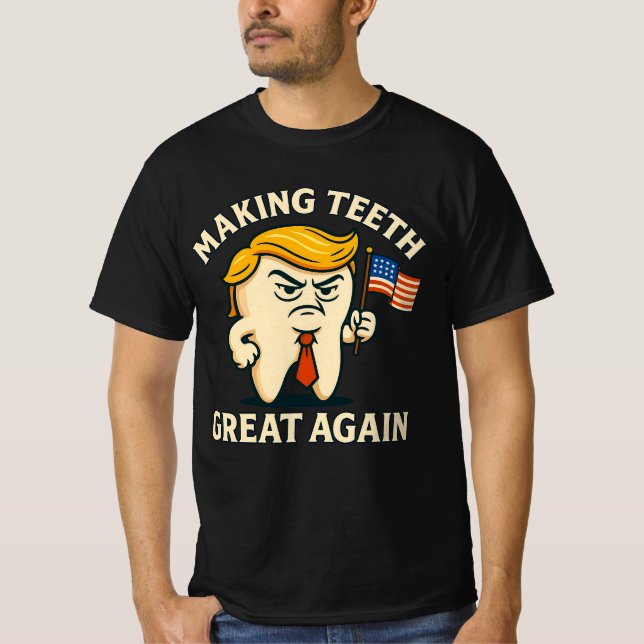 TRUMP TOOTH T SHIRT (Framsida)