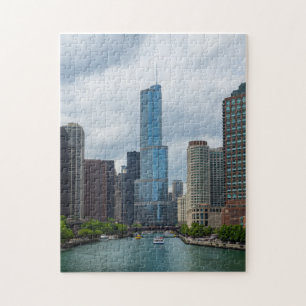 Trump Torn Chicago Pussel