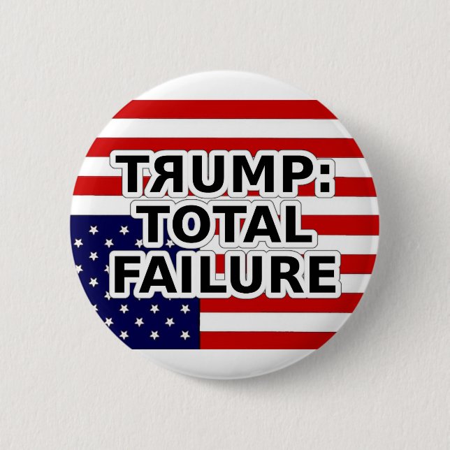 TRUMP: TOTAL FAILURE  KNAPP (Framsida)