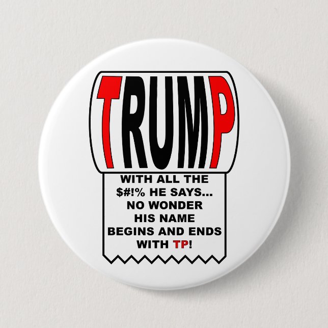 Trump TP! Knapp (Framsida)