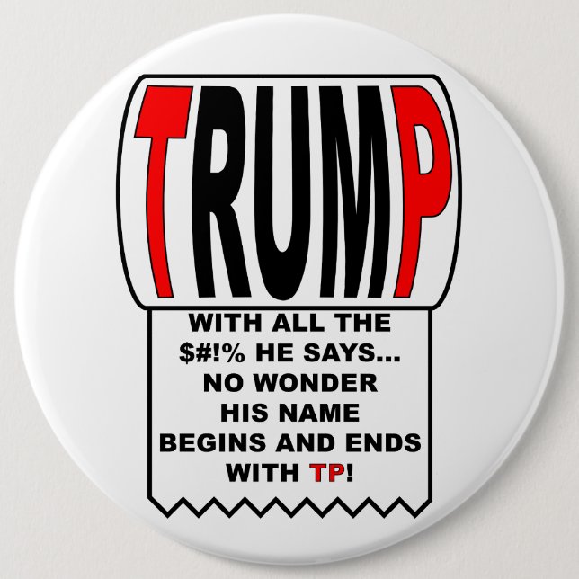 Trump TP! Knapp (Framsida)