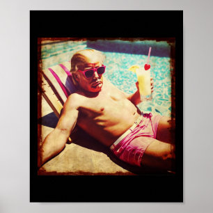 Trump Tröja Rolig Pina Colada Donald Trump Republi Poster