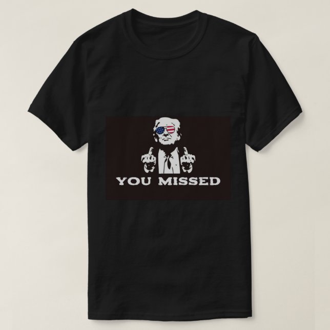 trump-tröja t shirt (Design framsida)