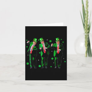 Trump-trump 2024 Gör St patricks day Underbar Kort