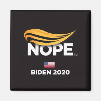 Trump, Trump Nope, Biden 2020 Magnet