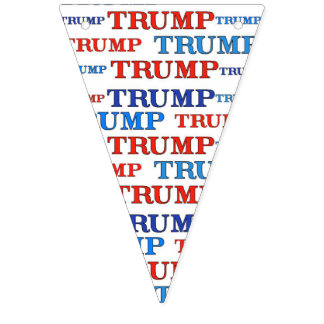 TRUMP TRUMP PARTY BANNER VIMPLAR
