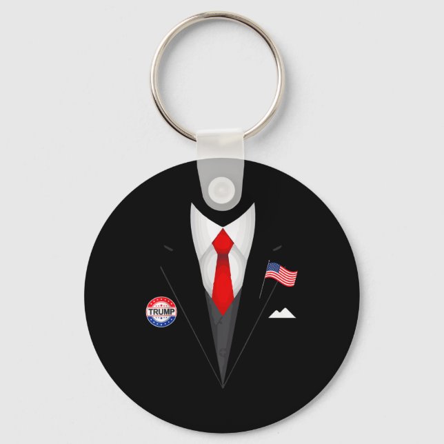 Trump Trump Trump Nyckelring (Framsida)