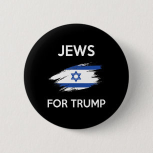 Trump - Trumpförskjutning av judensupport Knapp