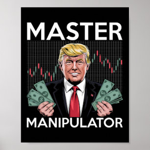 Trump Tull Börskrasch Poster