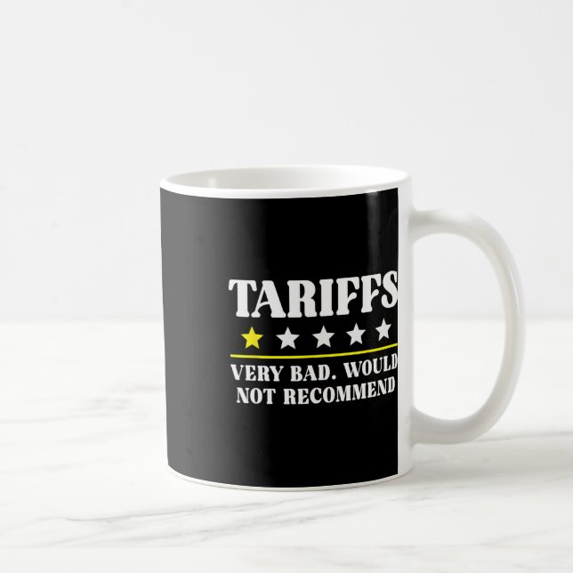 Trump-tull USA Skulle Inte Recommendera Tullar Rol Kaffemugg (Höger)
