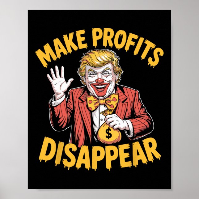Trump-tullar recession meme gör vinster försvinna poster (Framsidan)